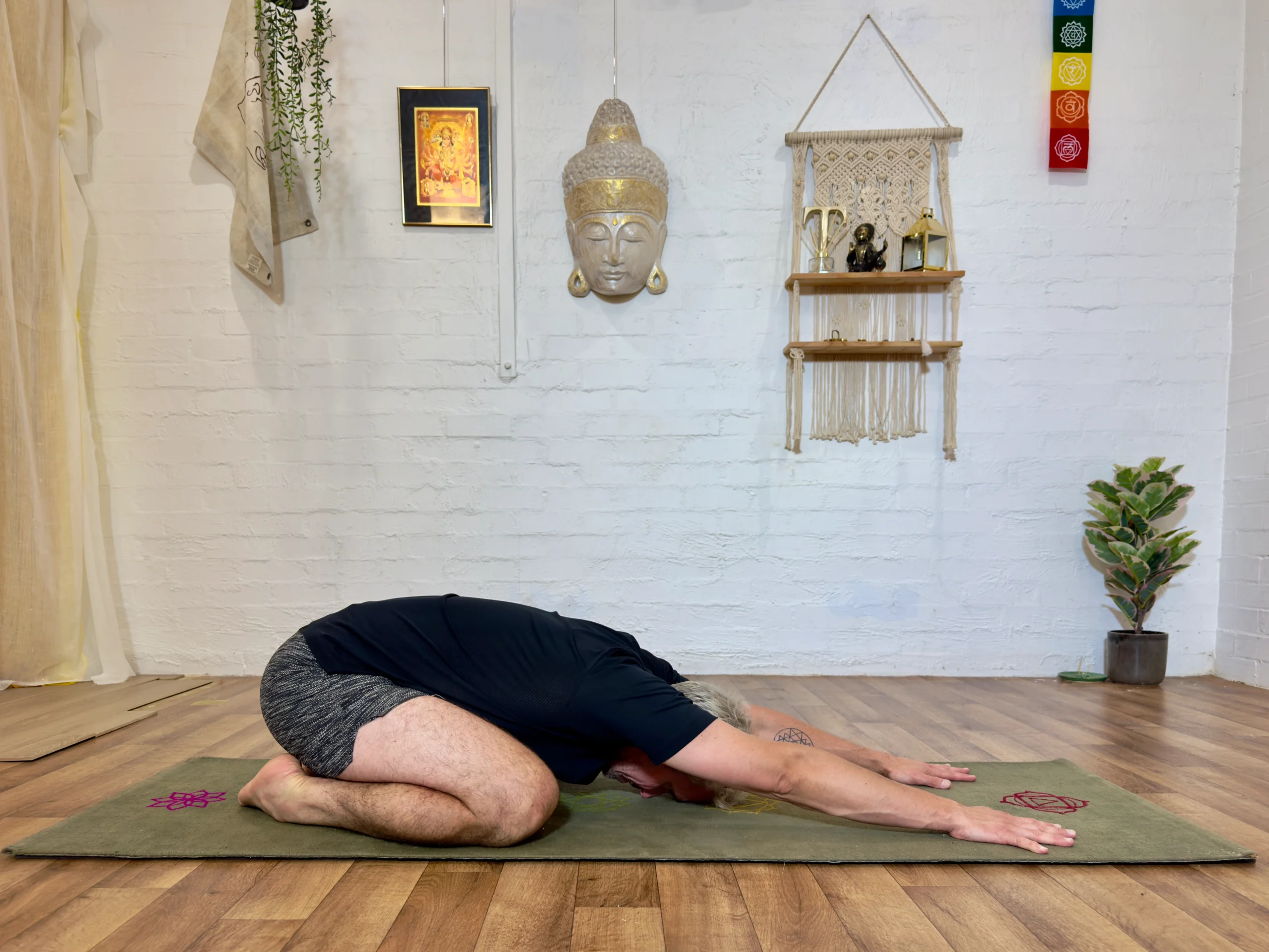 Travis in Childs Pose scaled