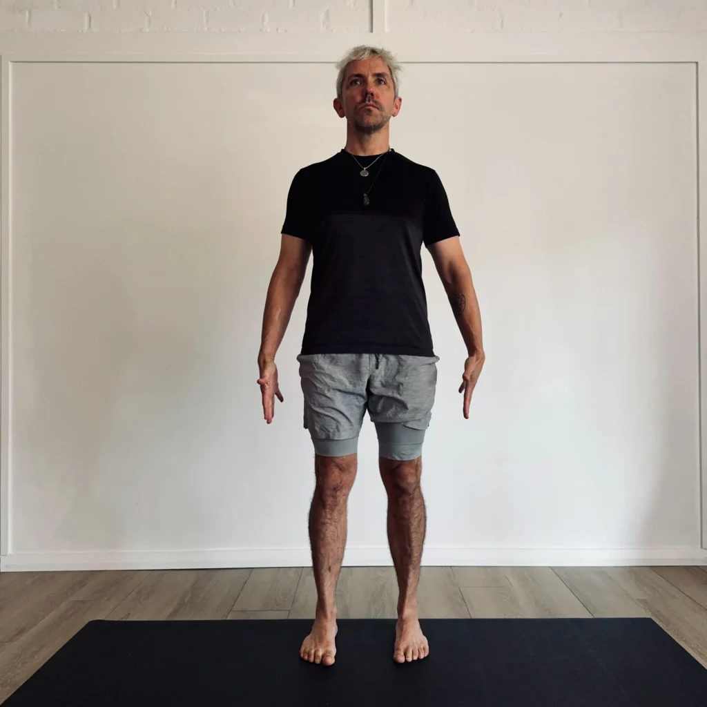 mountain pose Tadasana