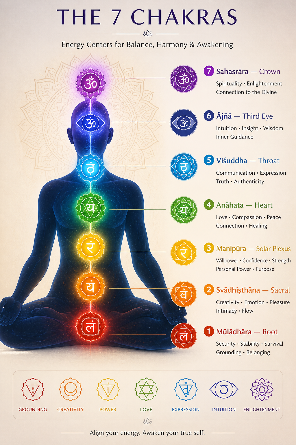 The 7 Chakras & The Subtle Body